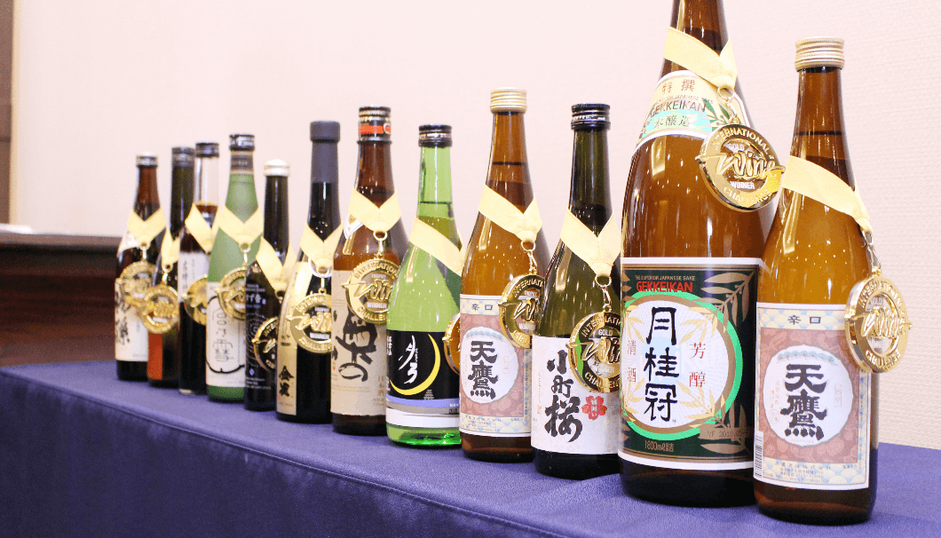 2018年のIWCでトロフィーを受賞した日本酒