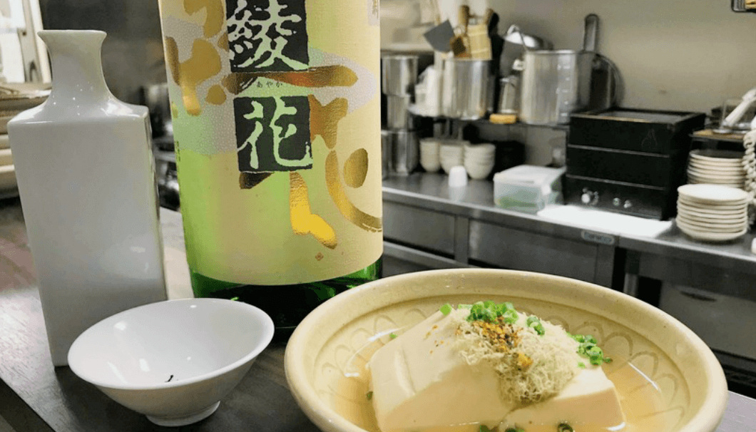 米家の1番人気メニュー「とろろ昆布と出汁豆腐」