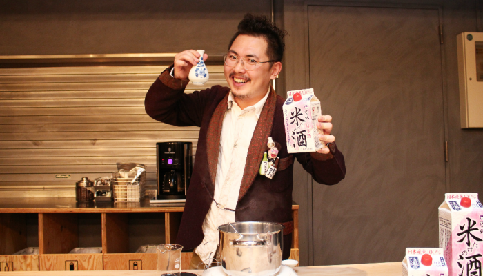 熱燗DJつけたろうさんと「米だけの酒」