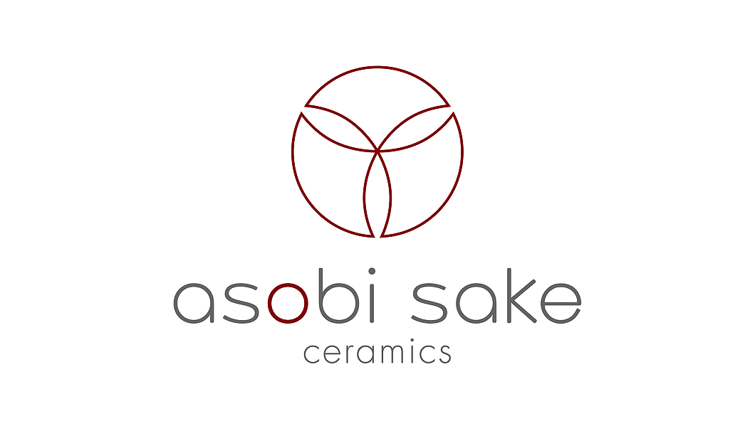 「asobi sake ceramics（アソビ サケ セラミックス）」のロゴ