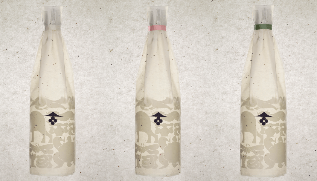 酔仙酒造の新ブランド「氷上よんまる」のボトル画像