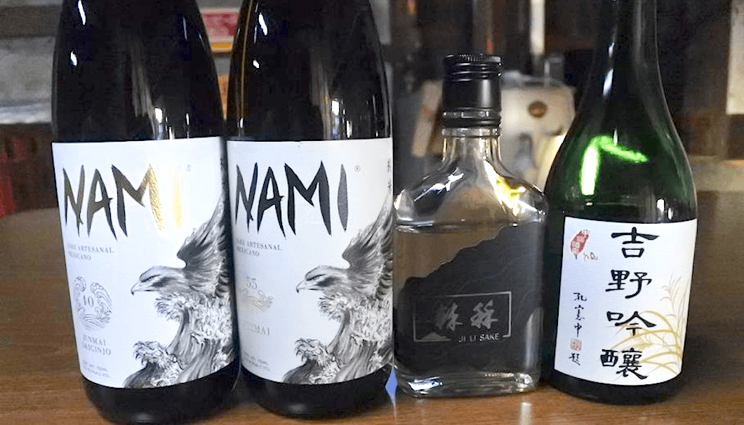 「NAMI」と台湾で造られた日本酒