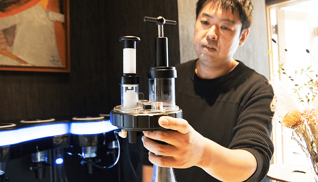日本酒専用の冷蔵セイバー