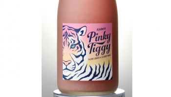 愛知県・金虎酒造「Pinky Tiggy」のラベル