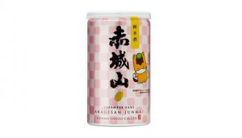「赤城山 純米酒アルミ缶」の「ぐんまちゃんラベルバージョン」