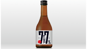 株式会社西山酒造場(兵庫県丹波市)が製造する、77度の高濃度アルコールのお酒「丹波ALCOHOL77%(タンバ アルコール セブンティセブンパーセント)」