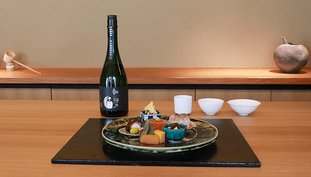 「ふしきの」の日本酒と料理