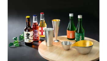 富山・若鶴酒造の人気酒「苗加屋」× 錫の酒器セット