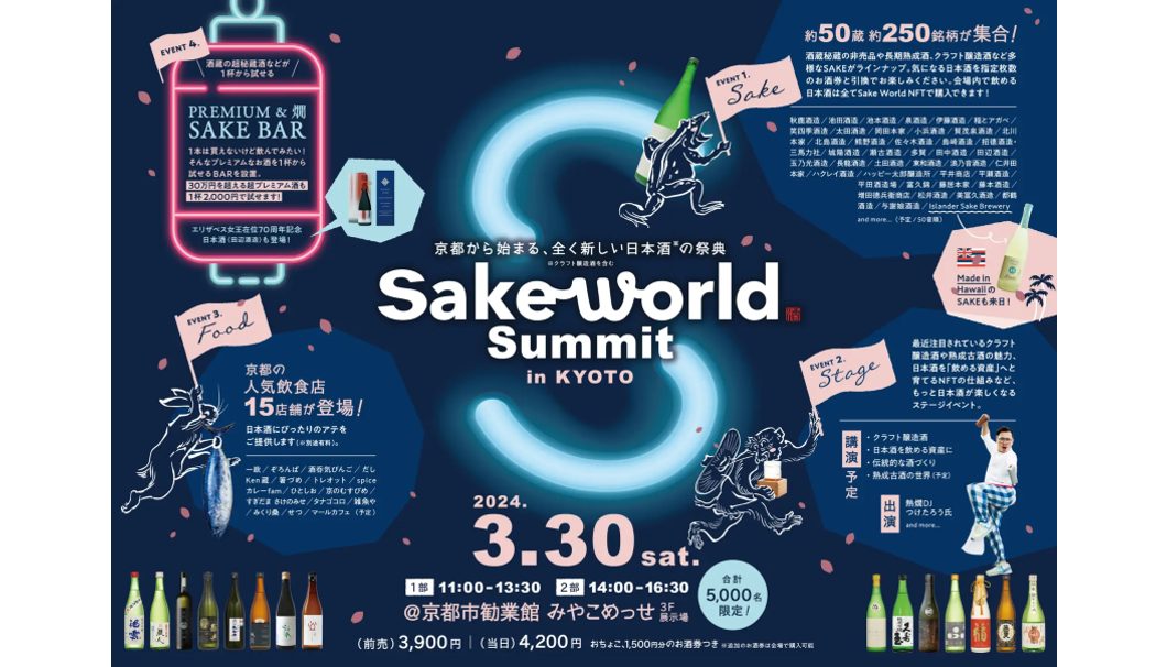 Sake World Summit in KYOTO