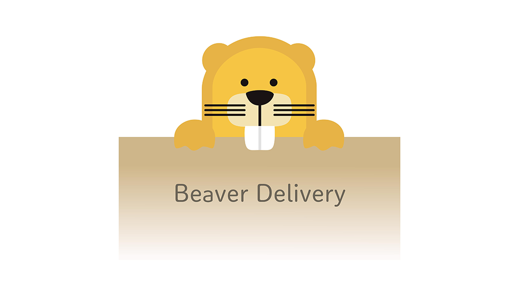「Beaver Delivery」のロゴ