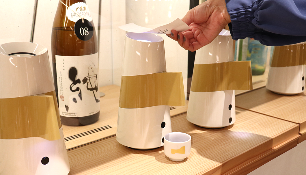 「新潟清酒・THE SAKE Stand」の有料試飲