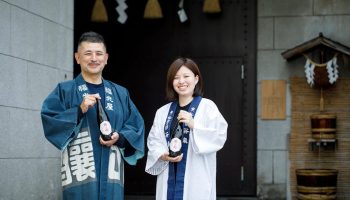 共同醸造「鶴と福 2025 純米」／福光屋・鶴野酒造店