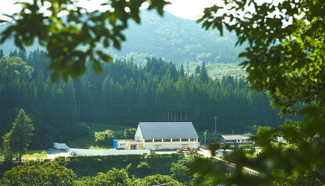 白川村の風景