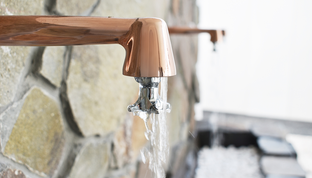 白瀧酒造の仕込み水