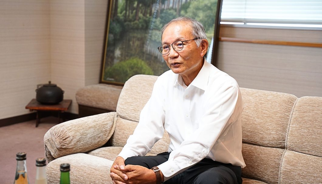緑川酒造 5代目蔵元 大平俊治さん
