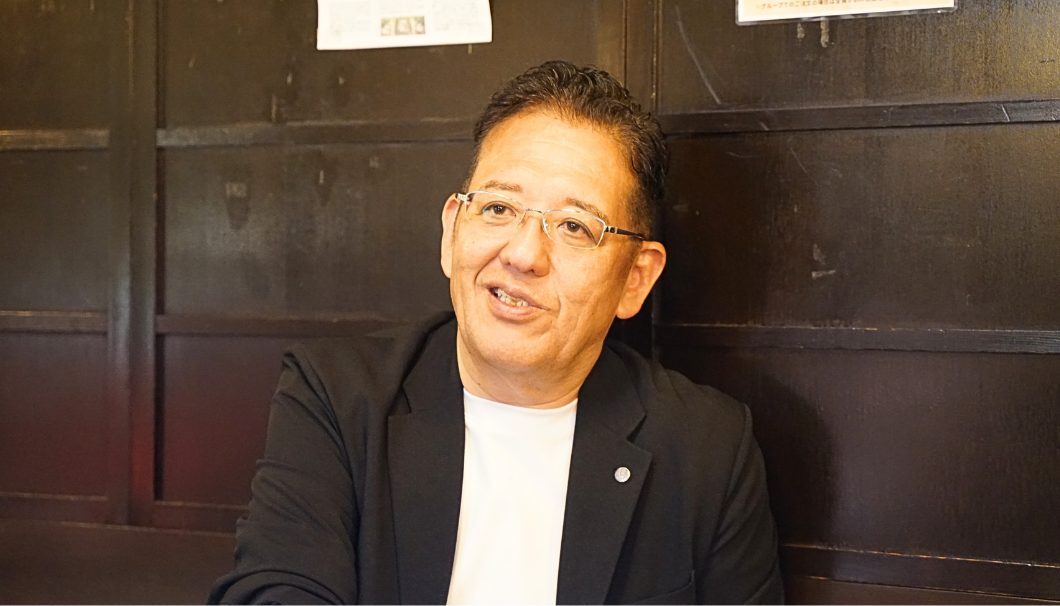 お酒のアトリエ 吉祥を運営する株式会社よつやの代表取締役社長 坂田真一さん